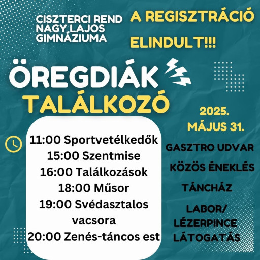Öregdiák találkozó